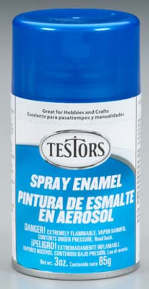 TESTORS - 1639T Spray Custom Blue Metal Flake 3 oz. Enamel Paint 0075611163901