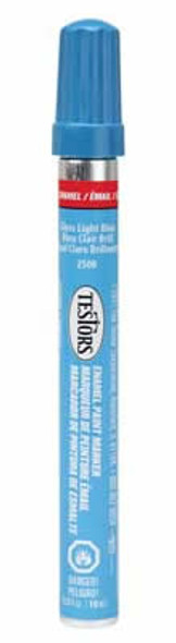 TESTORS - 2508C Enamel Paint Marker Gloss Light Blue 075611250809