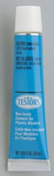TESTORS - Non-Toxic Cement 5/8 oz. (blue) (3521) 075611352107