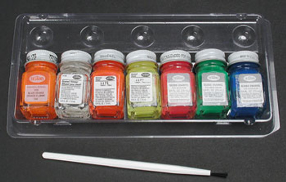 TESTORS - 9132X Fluorescent Enamel Paint Kit 075611913209