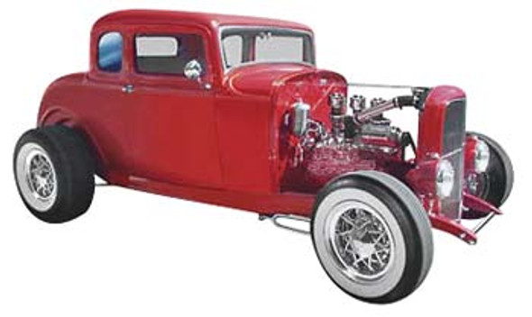 REVELL - 1/25 '32 Ford 5 - Window Coupe Plastic Model Car Kit (4228) 031445042287