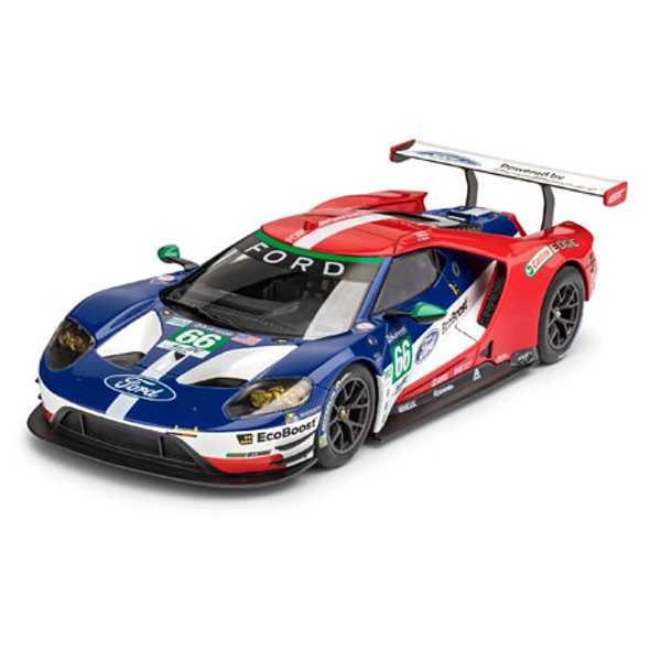 REVELL - 1/24 Ford GT Racing LeMans Plastic Model Car Kit - (4418) 031445044182