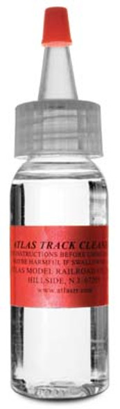 ATLAS - Model Railroad - Track Cleaning Fluid 1oz - Train Track Cleaner and Lubricant (All Scales) (194) 732573001947