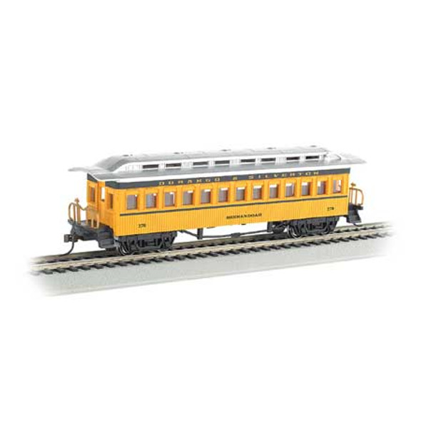 BACHMANN - HO Scale 1860-1880 Coach Train Car Durango & Silverton #257 (13408) 022899134086