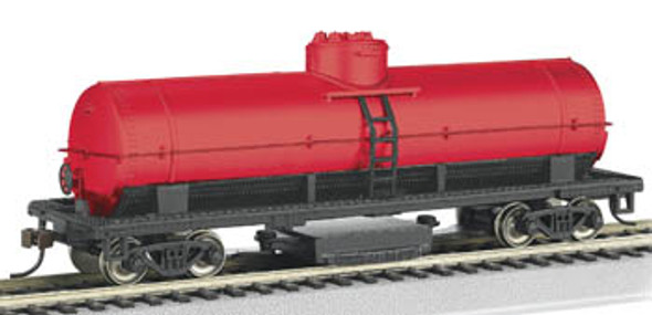 BACHMANN - HO Track Cleaning Tank Car Oxide Red - Freight Car Rolling Stock (HO Scale) (16303) 022899163031