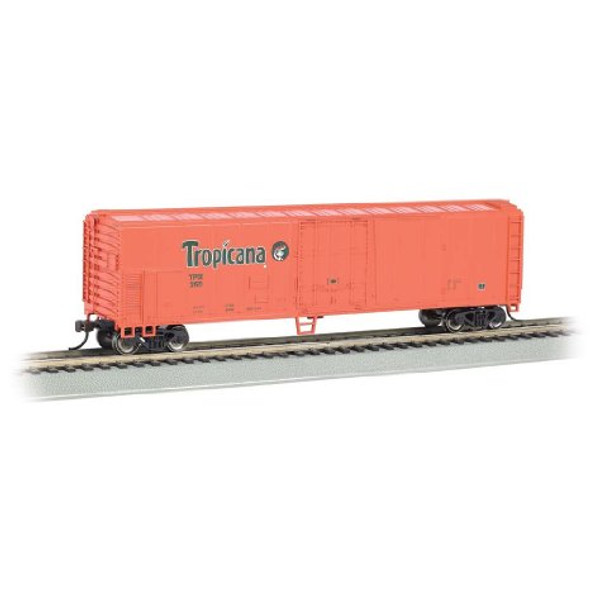 BACHMANN - 17946 HO Scale 50' Reefer Car, TPIX/Orange 022899179469