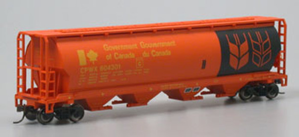 BACHMANN - HO Cylindrical Hopper Government of Canada - Freight Car Rolling Stock (HO Scale) (19134) 022899191348