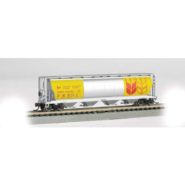 BACHMANN - N Scale 4-Bay Cylindrical Hopper Car Government Canada (19184) 022899191843