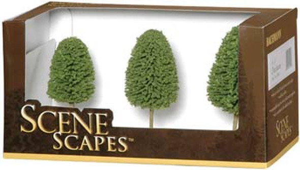 BACHMANN - Scenescapes Deciduous Trees 3-4 (3) - Train Set Scenery (All Scales) (32006) 022899320069