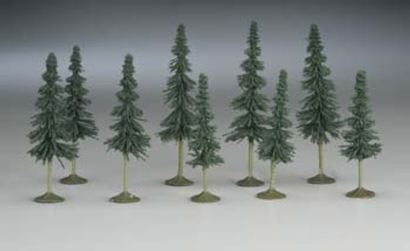 BACHMANN - Scenescapes Spruce Trees 3-4 (9) - Train Set Scenery (All Scales) (32104) 022899321042