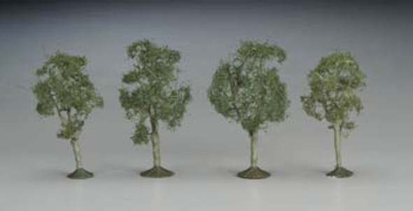 BACHMANN - Scenescapes Maple Trees 2.5-2.75 (4) - Train Set Scenery (All Scales) (32111) 022899321110