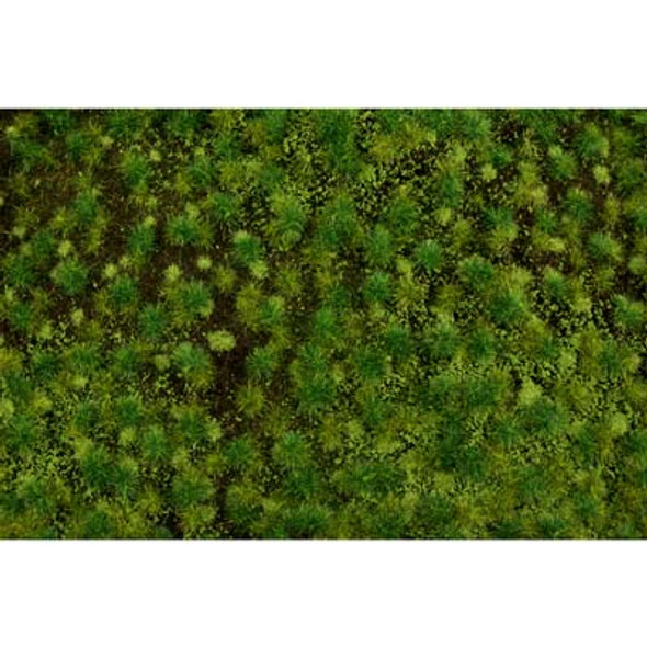 BACHMANN - 11.75&quot; x 7.5&quot; Tufted Miniature Grass Mat Medium Green (32922) 022899329222