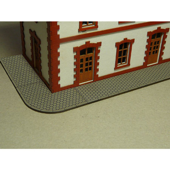 BACHMANN - HO Scale Hexagon Sidewalk (39105) 022899391052