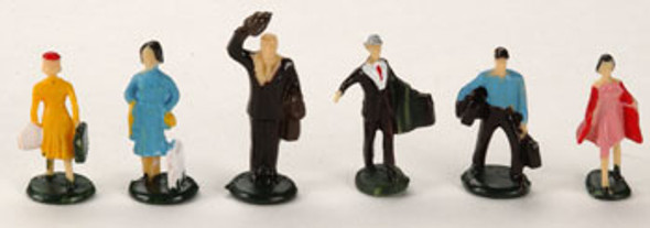 BACHMANN - HO Waiting Passengers - Train Figures (HO Scale) (42330) 022899423302