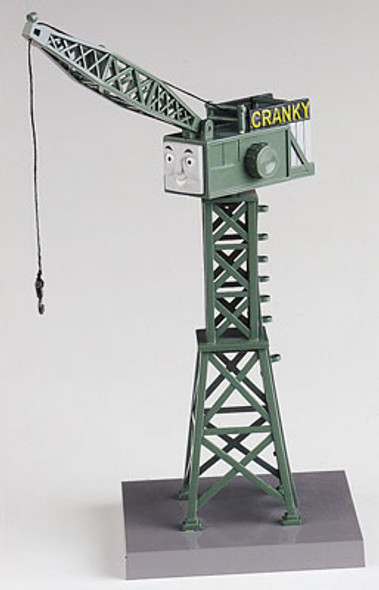 BACHMANN - HO Cranky the Crane - Children's Theme Railroad Trackside Accessories (HO Scale) (42444) 022899424446