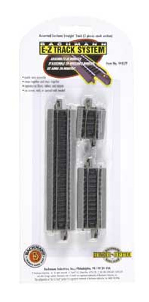 BACHMANN - N Scale Nickel Silver Easy Track - Straight Track Assortment (44829) 022899448299