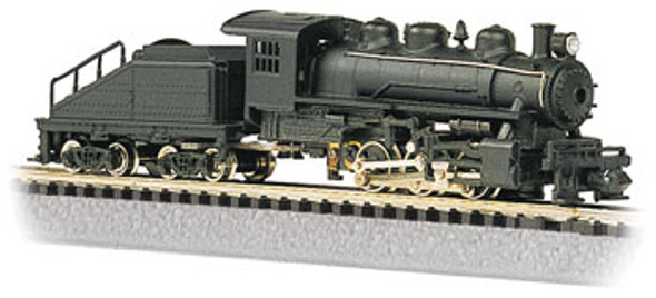 BACHMANN - N USRA 0-6-0 Black - Steam Train Locomotive (N Scale) (50598) 022899505985