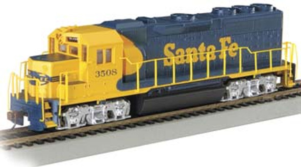 BACHMANN - HO Scale GP40 with DCC Santa Fe Locomotive (60304) 022899603049