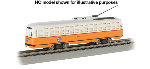 BACHMANN - 61091 N Scale Brill Trolley, Chicago 022899610917