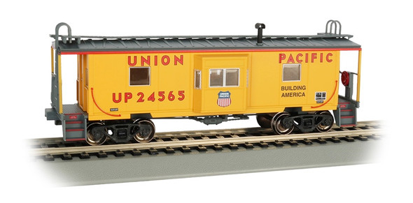 BACHMANN - Scale Bay Windown Caboose Union Pacific - HO Scale (73205) 022899732053