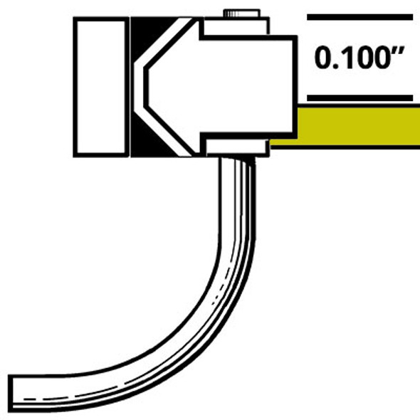 BACHMANN - HO EZ Mate Mark II Under Knuckle Coupler Short - Single Pair - Train Parts (HO Scale) (78029)
