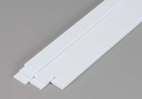 EVERGREEN - 363 Plastic Styrene Strip Stock .060x.500 (7) 787026003634