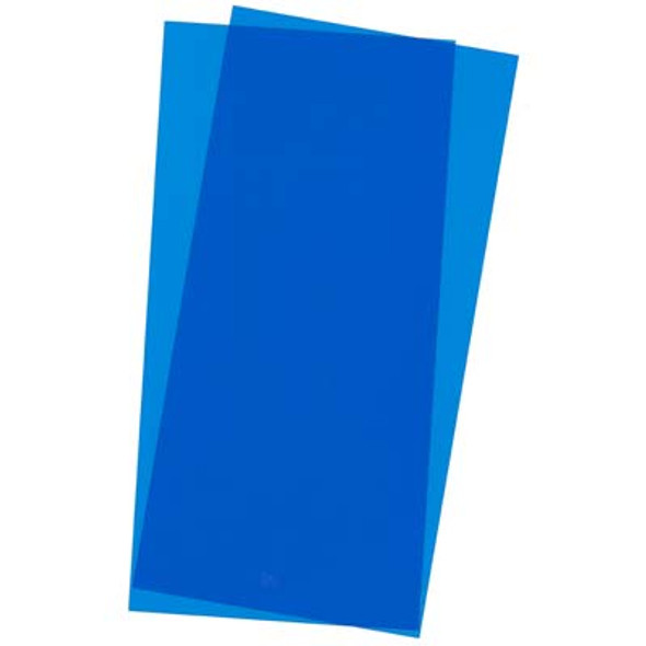 EVERGREEN - 9902 Plastic Styrene Sheet Stock Transparent Blue .010x6x12 (2) 787026099026