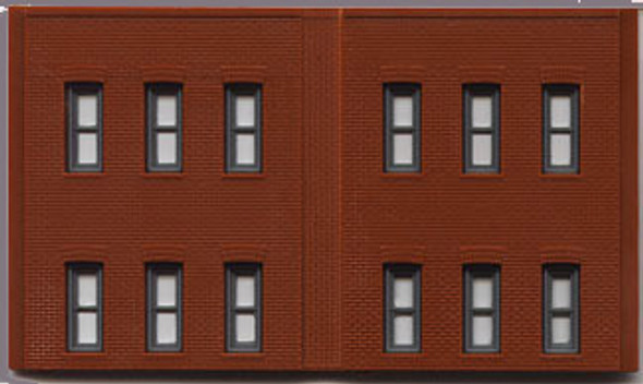 WOODLAND SCENICS - N Scale 2 Story Wall/12 Windows (3 panels) Model Building Wall Panels Kit (60122) 781324601226