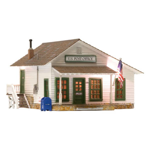 WOODLAND SCENICS - N Scale Built-Up Letters Parcels & Post Building (BR4953) 724771049531