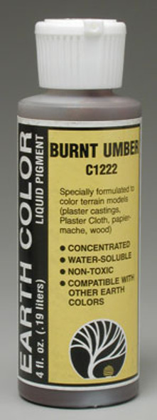 WOODLAND SCENICS - Earth Color Burnt Umber/4oz - Train Set Scenery (All Scales) (C1222) 724771012221