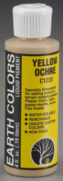 WOODLAND SCENICS - Earth Color Yellow Ocher/4oz - Train Set Scenery (All Scales) (C1223) 724771012238