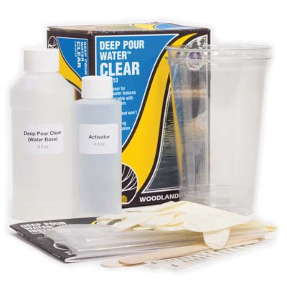 WOODLAND SCENICS - Deep Pour Water Clear Kit (CW4510) 724771045106