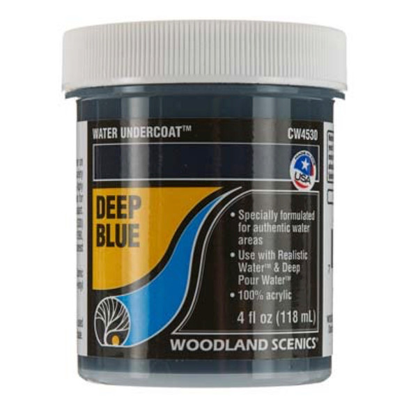 WOODLAND SCENICS - Water Undercoat Deep Blue (CW4530) 724771045304