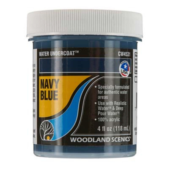 WOODLAND SCENICS - Water Undercoat Navy Blue (CW4531) 724771045311