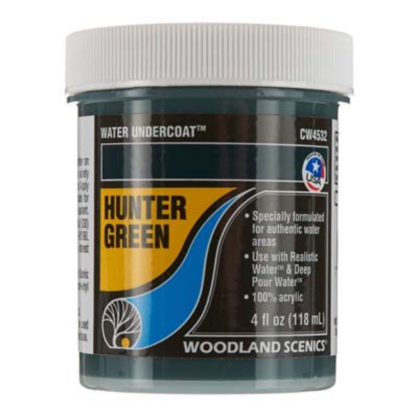 WOODLAND SCENICS - Water Undercoat Hunter Green (CW4532) 724771045328