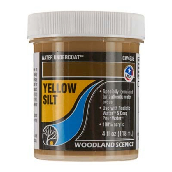 WOODLAND SCENICS - Water Undercoat Yellow Silt (CW4535) 724771045359