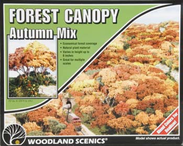 WOODLAND SCENICS - Forest Canopy - Autumn Mix (F1663) 724771016632