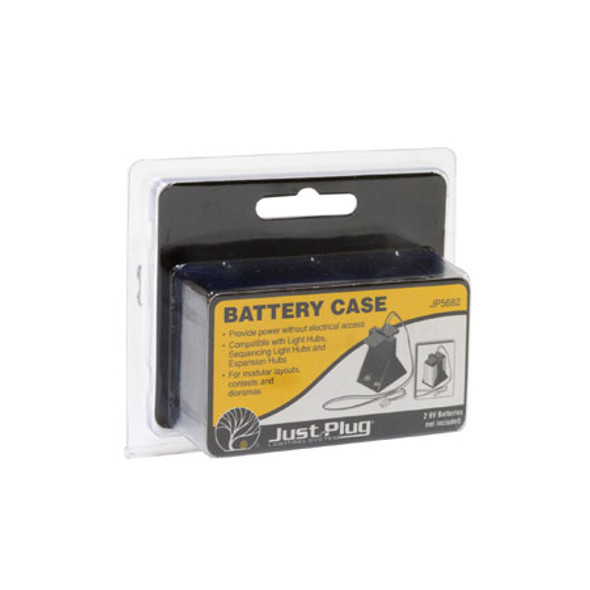 WOODLAND SCENICS - Battery Case (For Two 9-Volt ) (JP5682) 724771056829