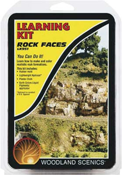 WOODLAND SCENICS - Rock Faces Learning Kit - Train Set Scenery (All Scales) (LK951) 724771009511