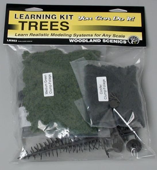 WOODLAND SCENICS - Trees Learning Kit - Train Set Scenery (All Scales) (LK953) 724771009535