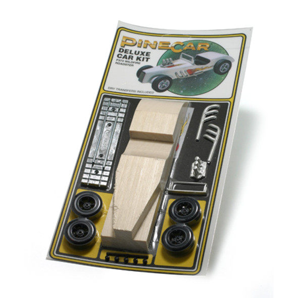 PINECAR - Deluxe Wildfire Roadster' for Pinecar / Pinewood Derby Cars (P373) 724771003731