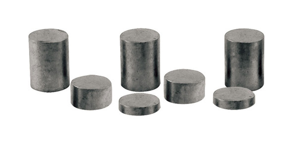 PINECAR - 2oz Tungsten Steel Cylinder Weights' for Pinecar / Pinewood Derby Cars (P3914) 724771039143