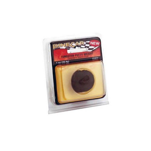 PINECAR - Tungsten Putty 1 Oz Weight' for Pinecar / Pinewood Derby Cars (P3922) 724771039228