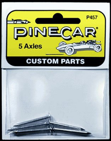 PINECAR - Nail Axles (5Pk)' for Pinecar / Pinewood Derby Cars (P457) 724771004578