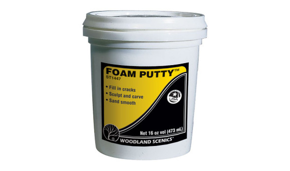 WOODLAND SCENICS - Foam Putty (Pint) (ST1447) 724771014478