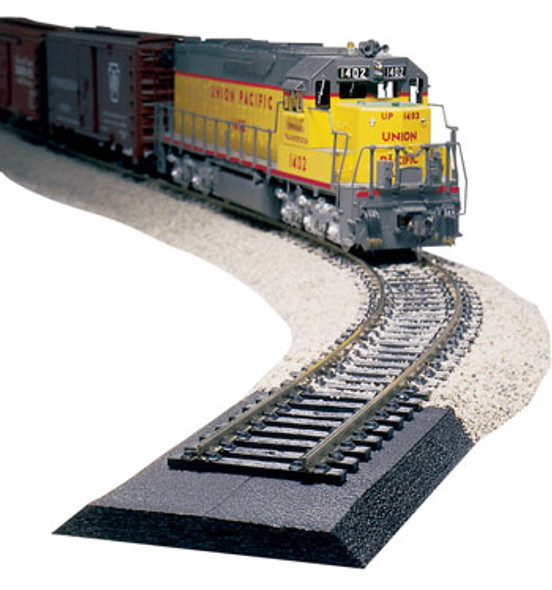WOODLAND SCENICS - HO 2ft Track-Bed Strips (36) - Train Roadbed (HO Scale) (ST1461) 724771014614