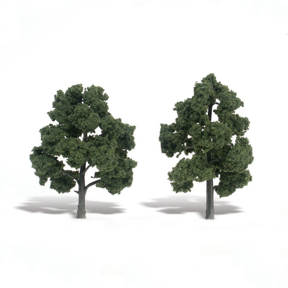 WOODLAND SCENICS - 5"-6" Med Green Trees (TR1513) 724771015130