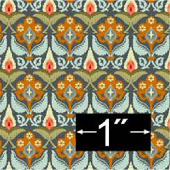 BRODNAX PRINTS - 1 Inch Scale Dollhouse Miniature - Wallpaper: Tapestry - PACK OF 3 SHEETS (BP1AC106)