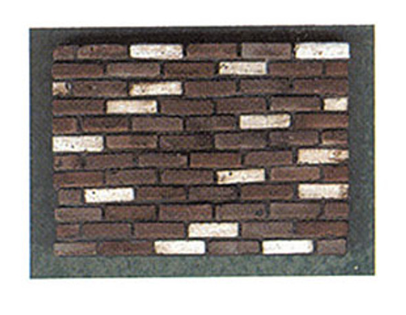 ANDI MINI BRICK - 1 Inch Scale Dollhouse Miniature - Brown Blend Brick 325 Pieces (AAM0202)