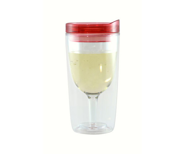 ZEE'S CREATIONS - Vingo Wine to Go Tumbler - Burgundy (AC1001) 817441012475